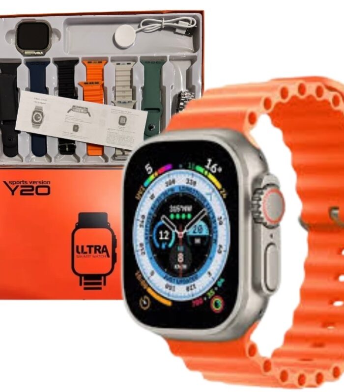 Y20 Ultra Smart Watch Sports Edition | 2.2" HD Display Bluetooth Calling Fitness Tracker