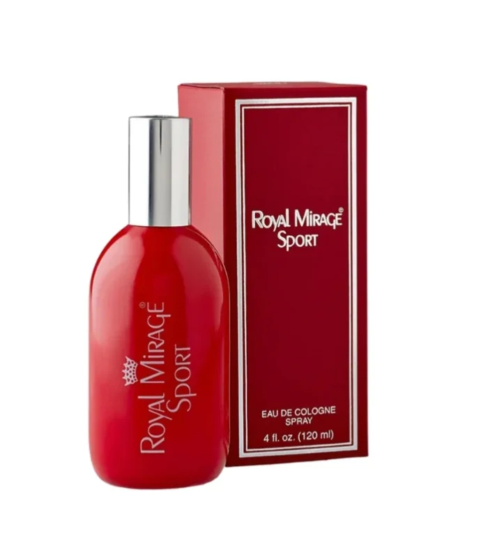 Royal Mirage Sport Eau De Cologne 120ml | Long-Lasting Refreshing Unisex Perfume