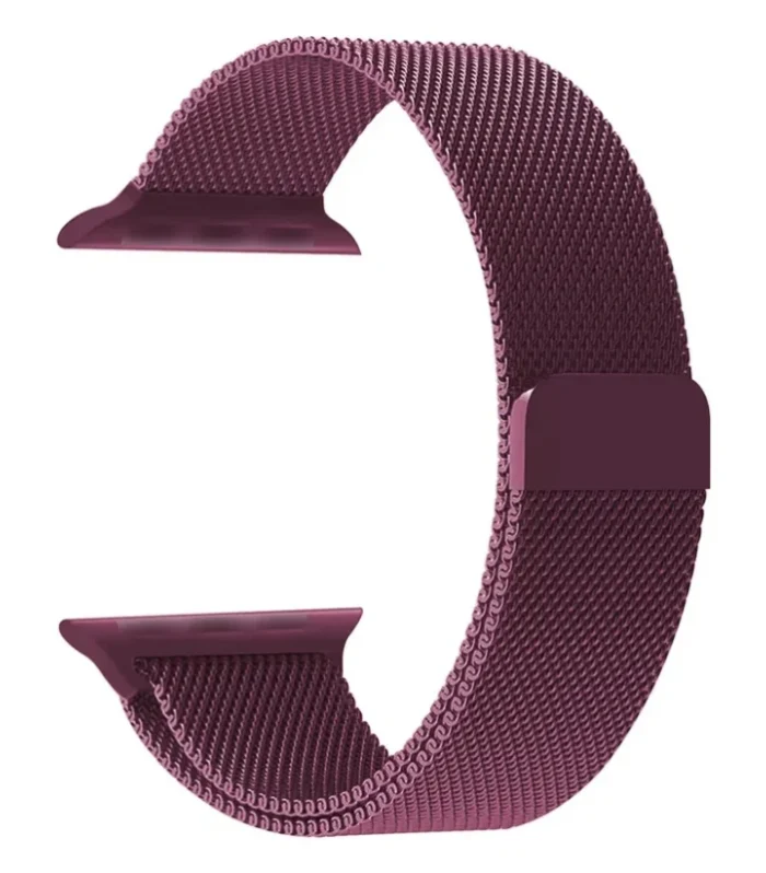 Apple Watch Milanese Magnetic Loop Strap | Stainless Steel Band | 42mm / 44mm / 45mm Stylish Stainless Steel Strap