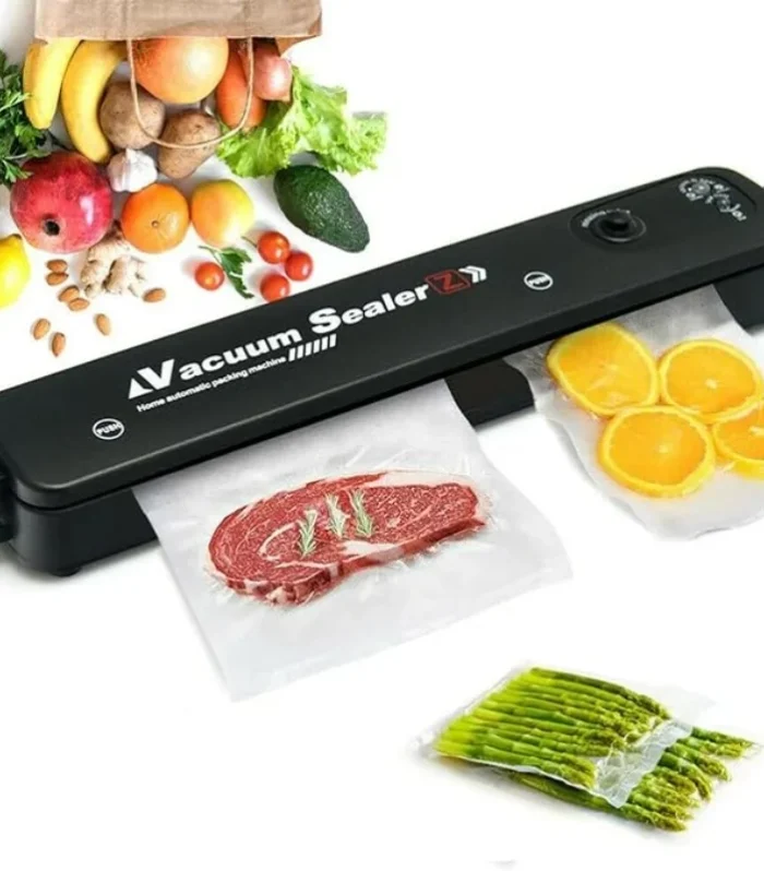 Vacuum Sealer Hand Machine ZKFK-001 | Automatic Food Sealer with 5 Vacuum Bags for Fresh Food Storage
