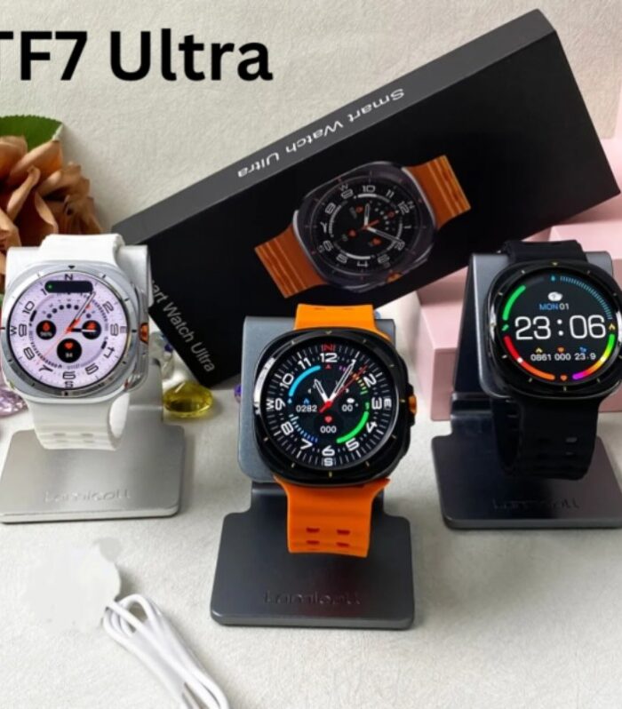 TF7 Ultra Smart Watch | Metal Body, AMOLED Display, Bluetooth Calling, Fitness & Health Tracker