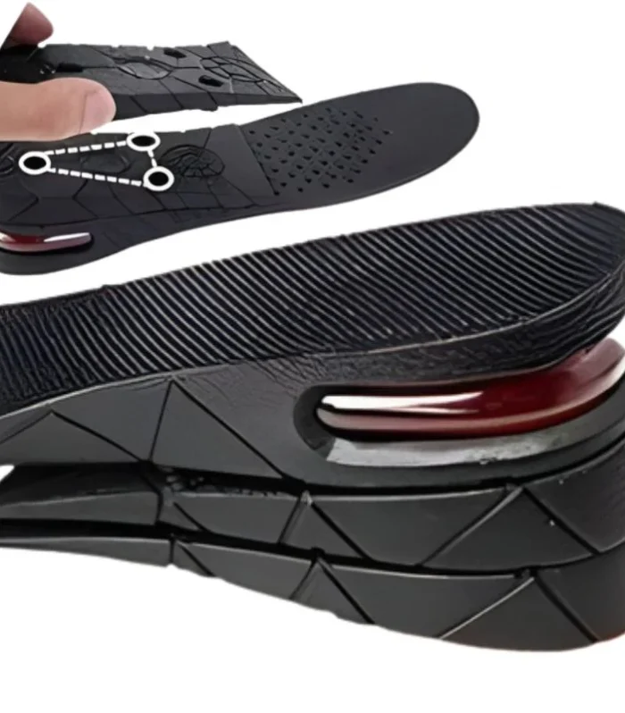 3 Layer Height Increase Insoles – Adjustable 3 cm to 7 cm | Soft, Comfortable & Shock-Absorbing | Elevator Shoe Inserts for Men & Women