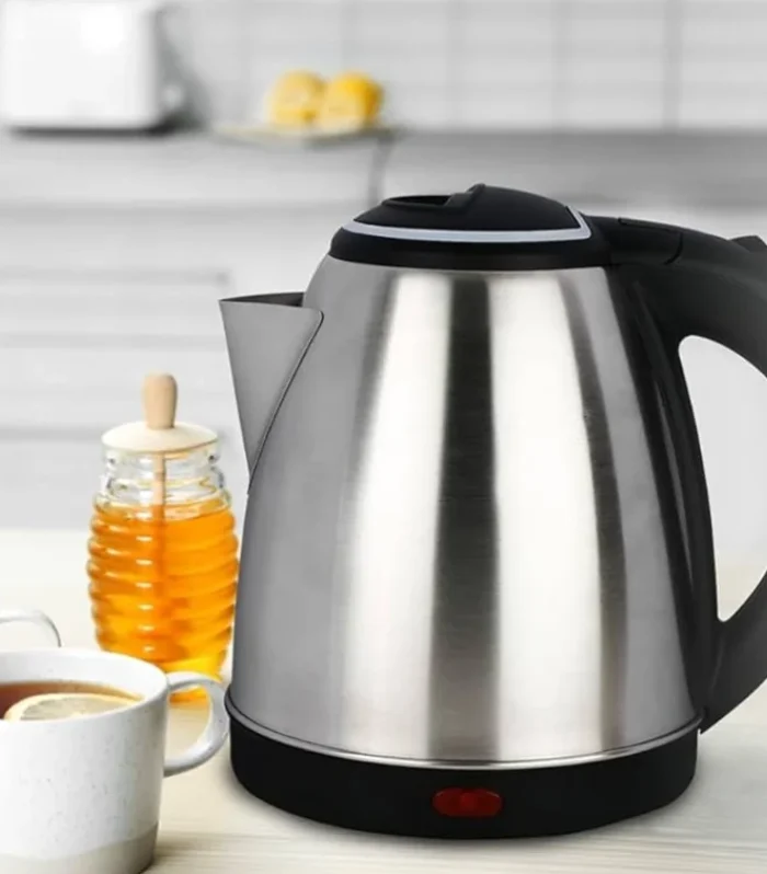 RAF KT-200 Automatic Electric Kettle 2 Liter Stainless Steel Cordless 1500W with Overheat Protection Fast-boiling electric kettle