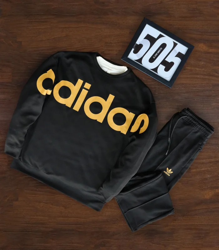 Adds Spellout Crew Round Neck Tracksuit