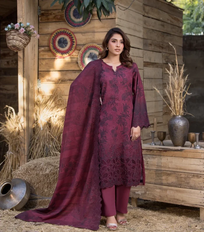 Khaddar 3-Piece Stitch Suit